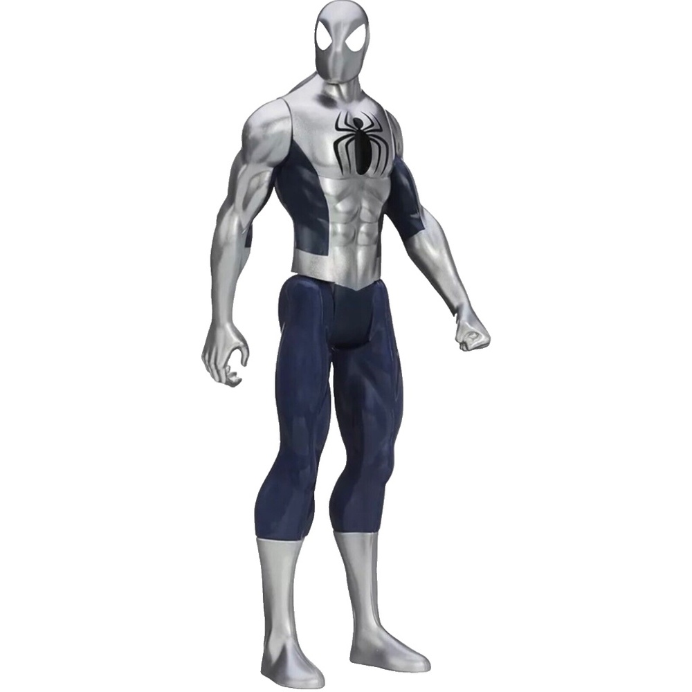 Marvel Ultimate Spider-Man Titan Hero Series Armored Spider Man Figure 12" New